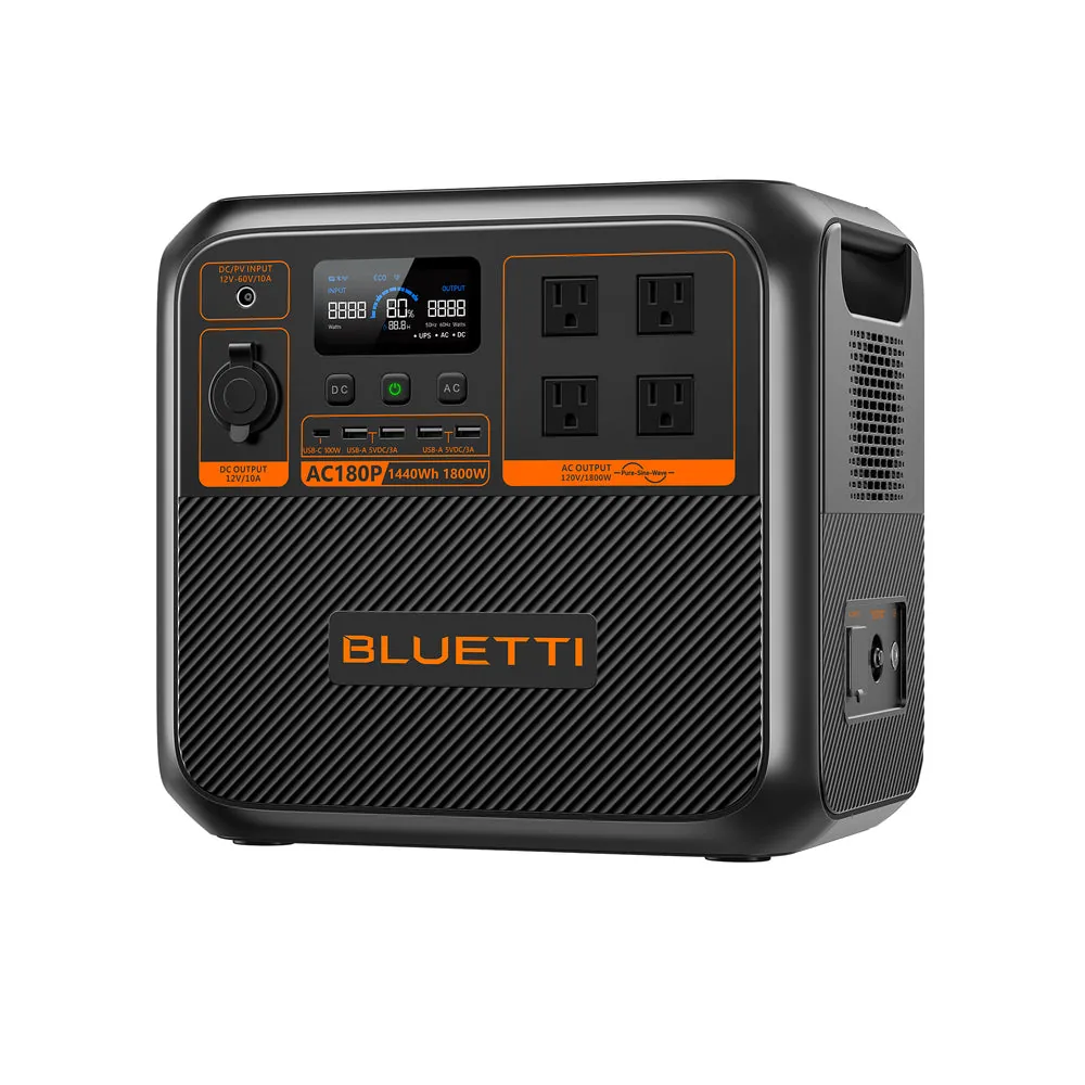 BLUETTI AC180P portable power station