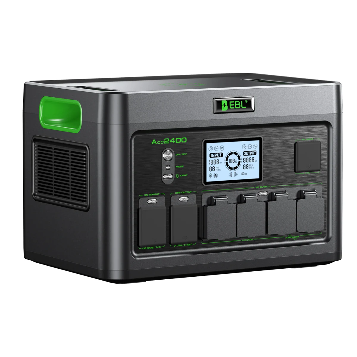 EBL Portable Power Station 2400 portable power station