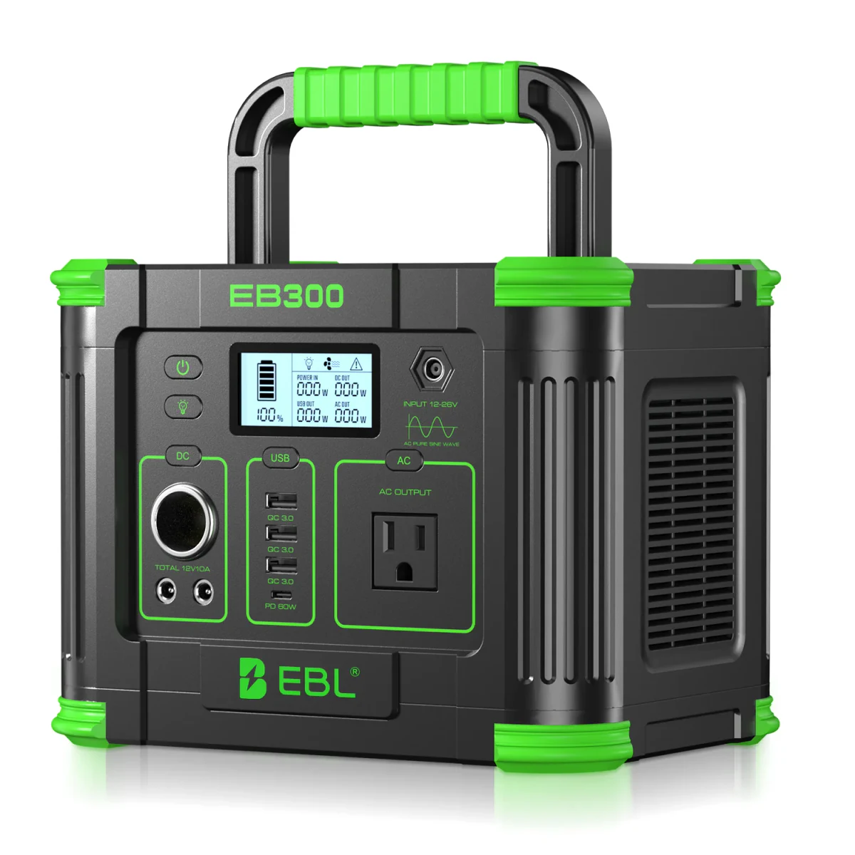 EBL Portable Power Station 300 (288Wh) portable power station