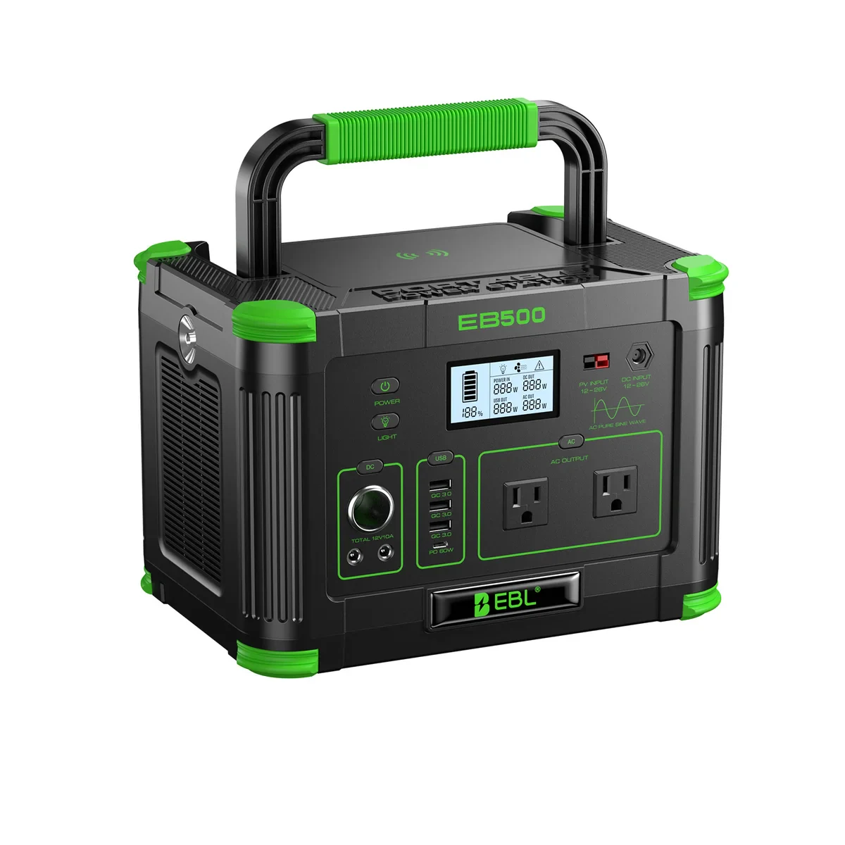 EBL Portable Power Station 500 portable power station