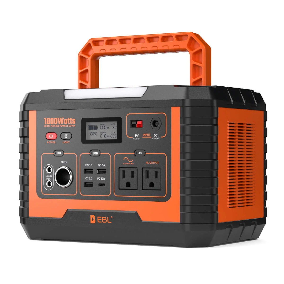 EBL Voyager 1000 portable power station