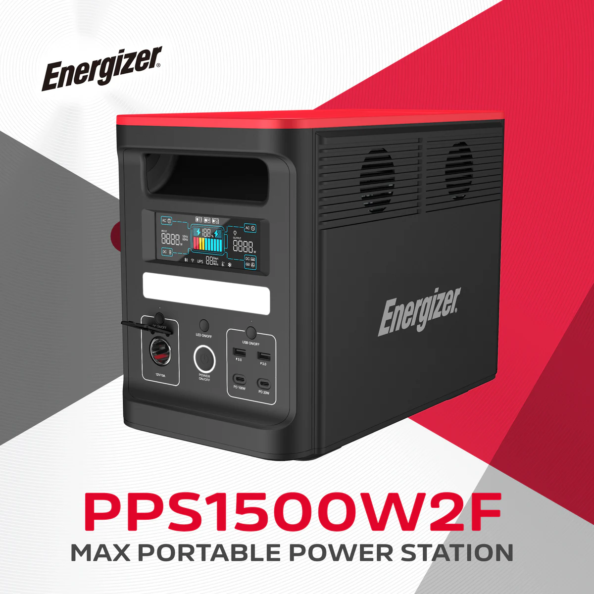 Energizer PPS1500W2F portable power station