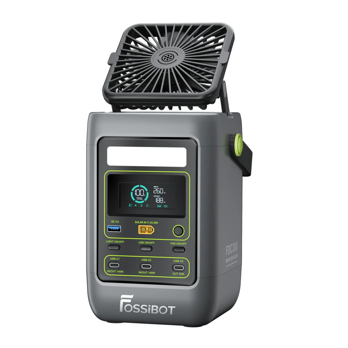 FOSSiBOT FDC300 portable power station