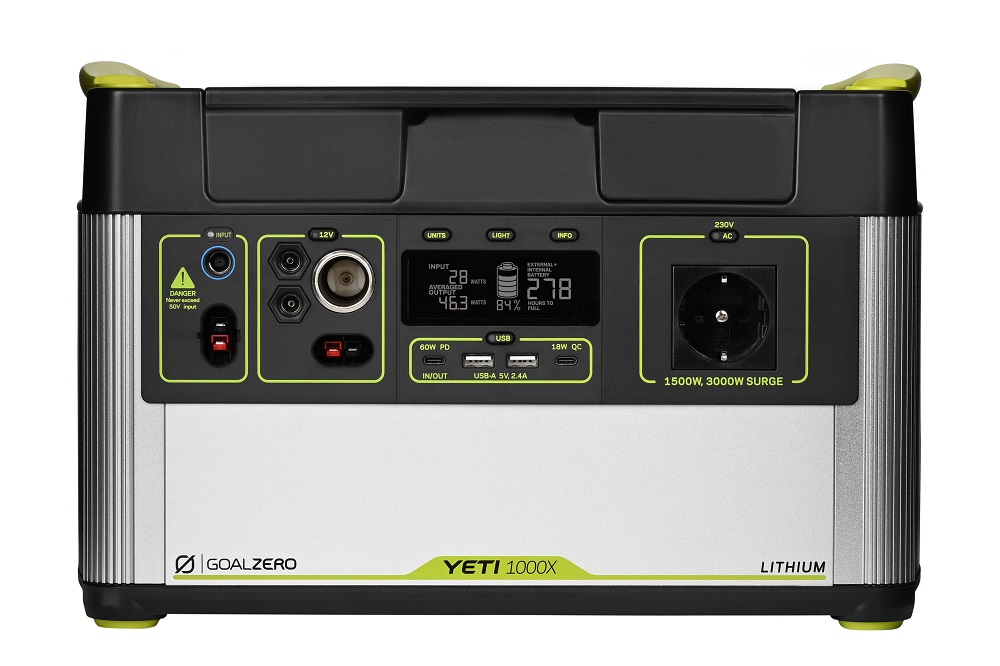 Goal Zero Yeti 1000X portable power station