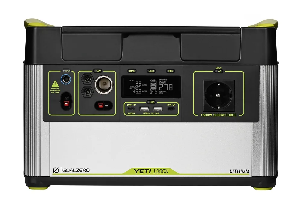 Goal Zero Yeti 1000X portable power station