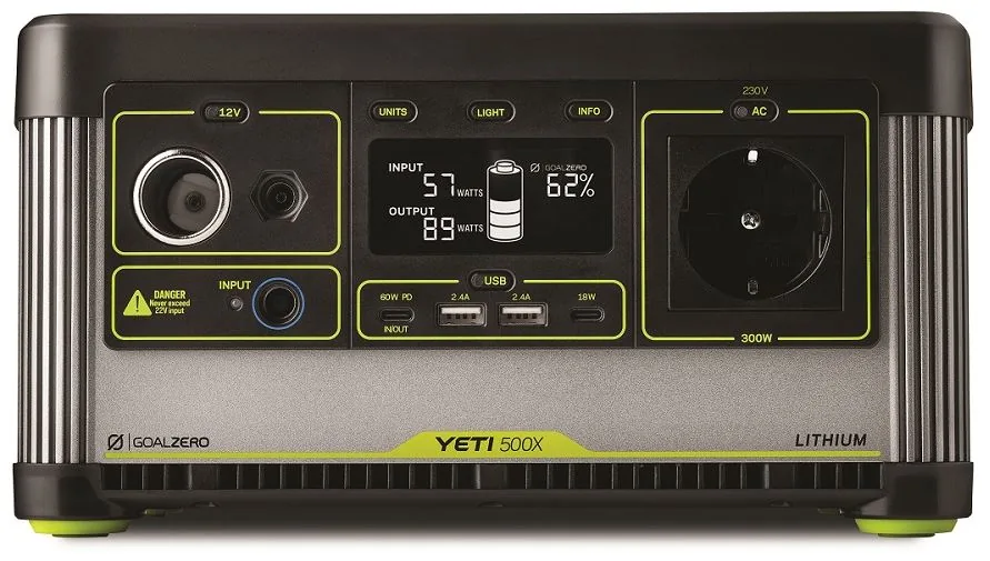 Goal Zero Yeti 500X portable power station