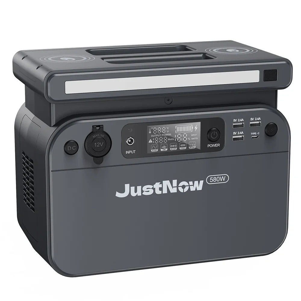 JustNow 500W Portable Power Station portable power station