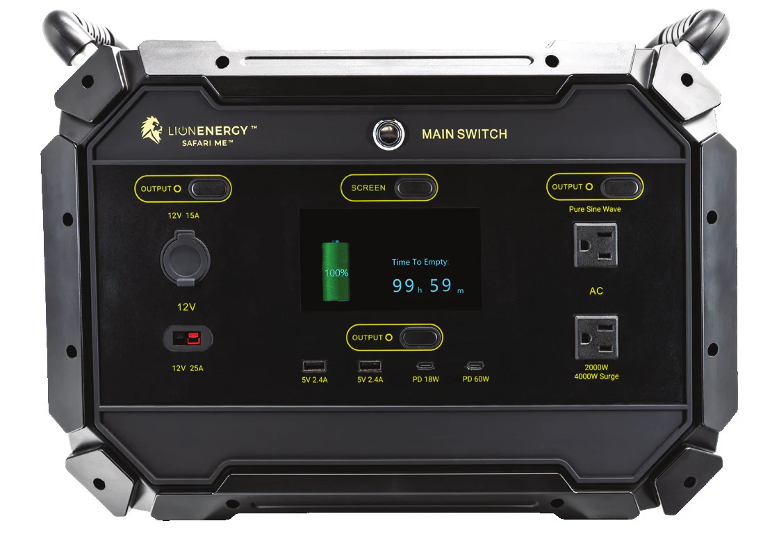 Lion Energy Safari ME portable power station