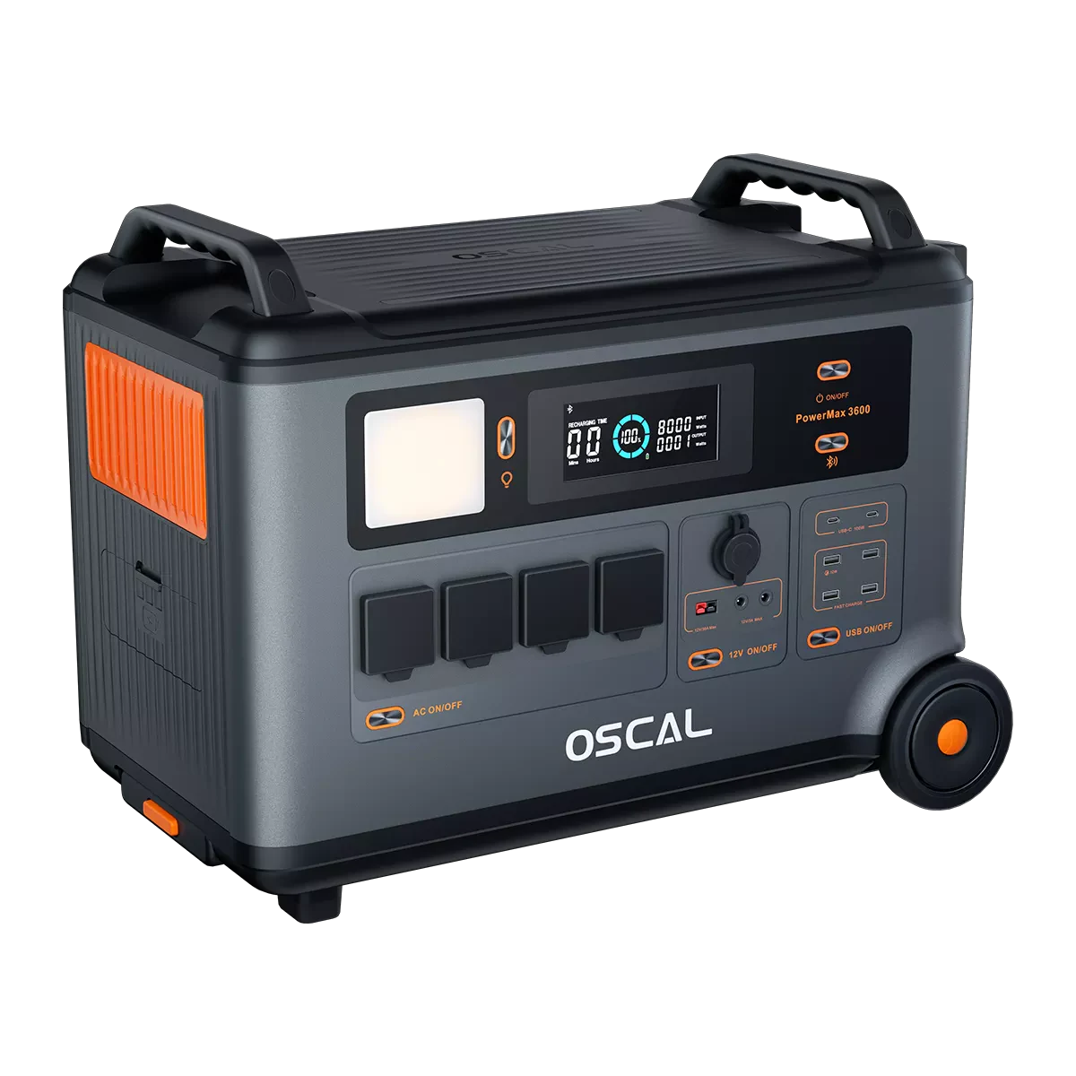 OSCAL PowerMax 3600 portable power station
