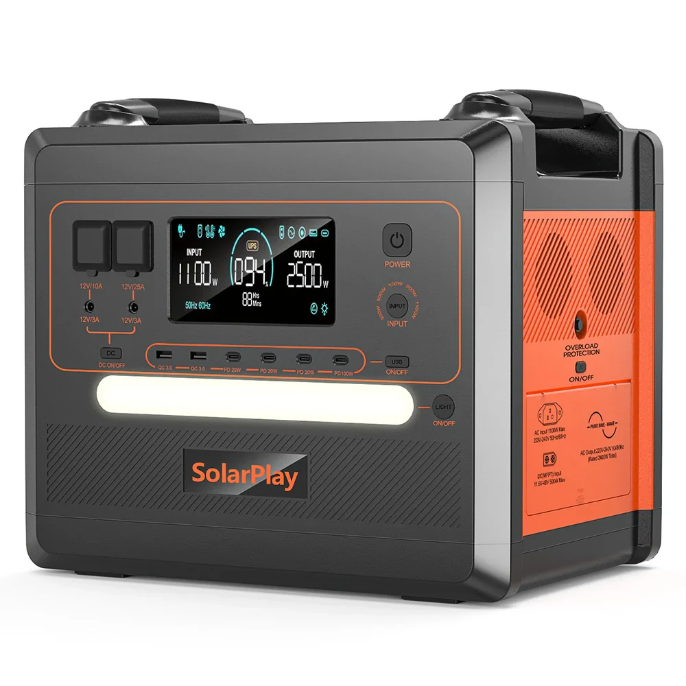 SolarPlay Q2402M portable power station