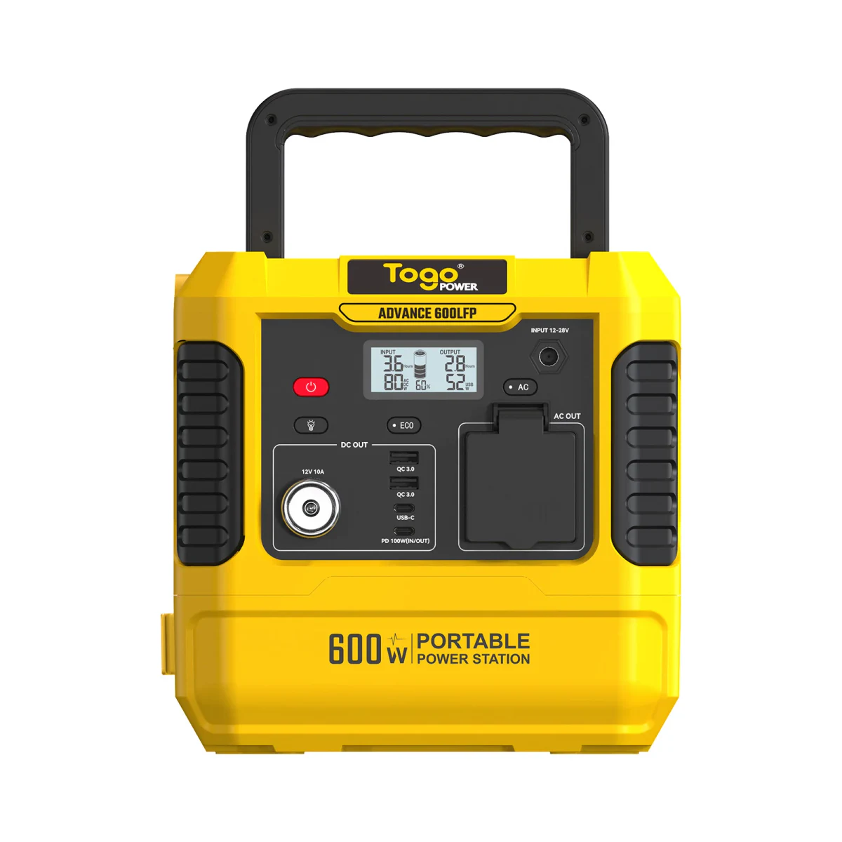 TogoPower Advance 600LFP portable power station