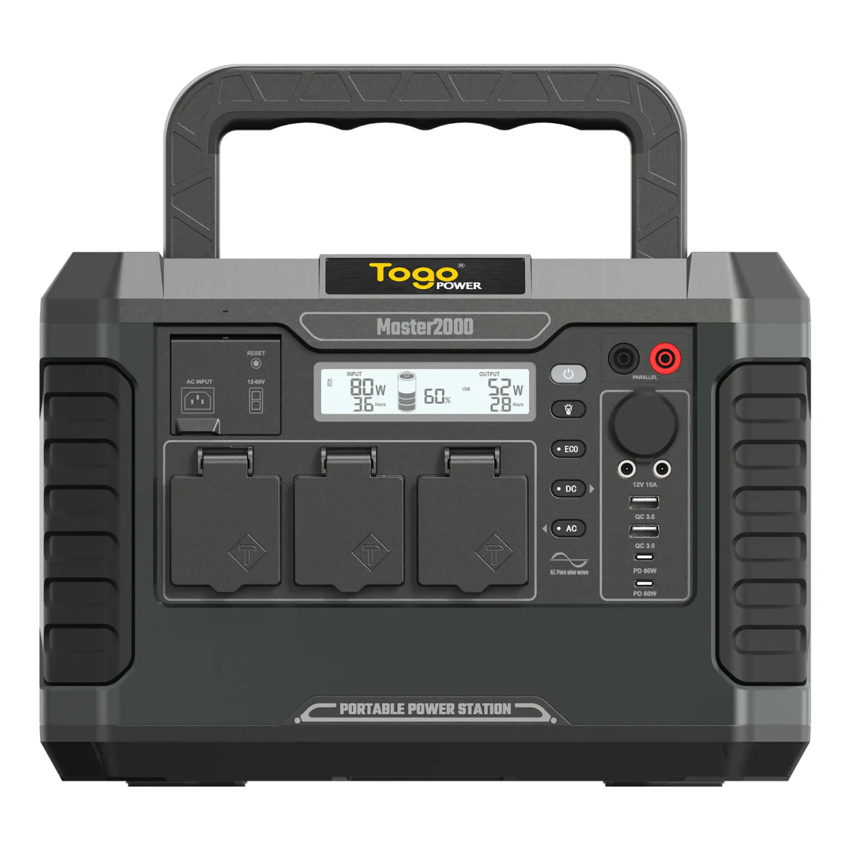 TogoPower Master 2000 portable power station