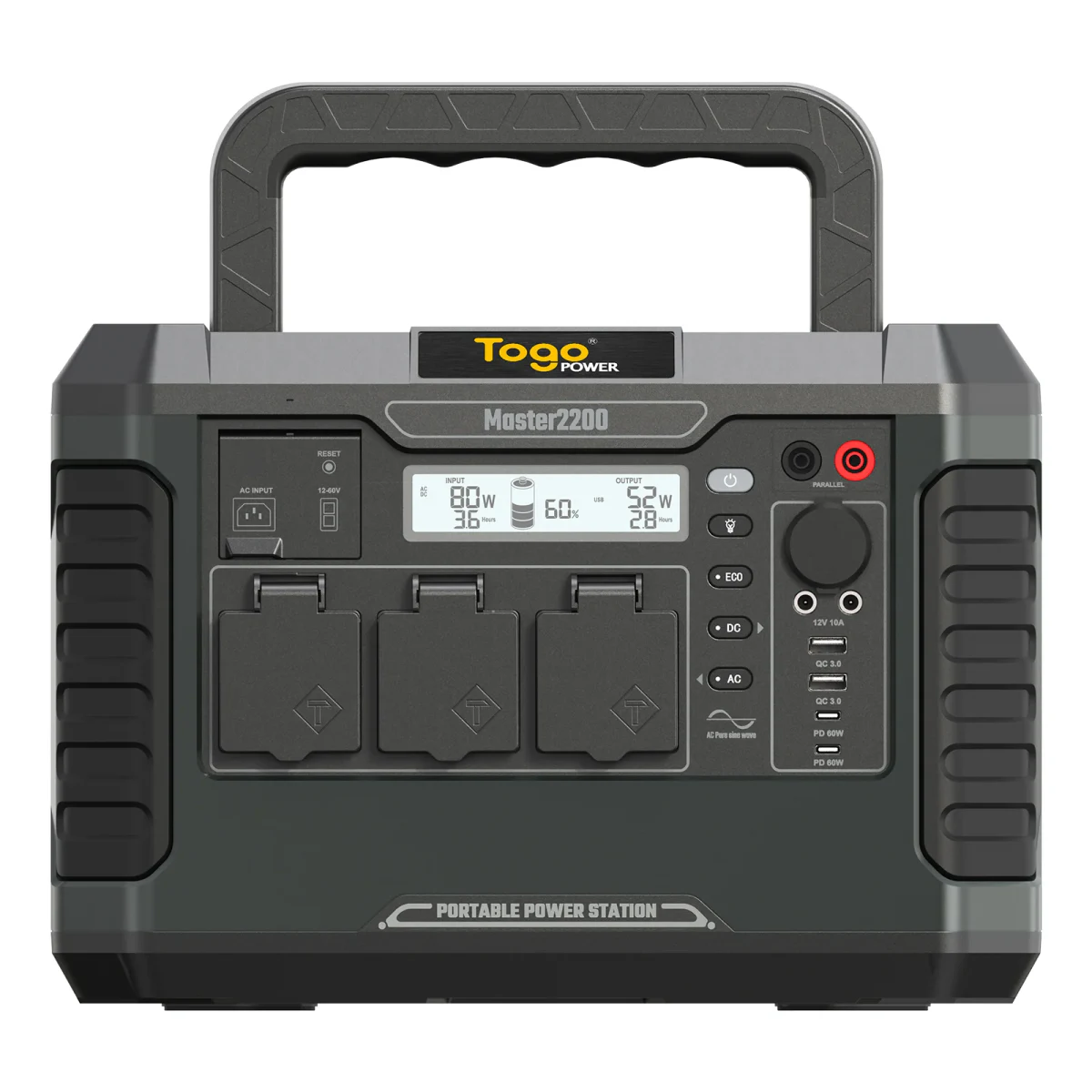 TogoPower Master 2200 portable power station