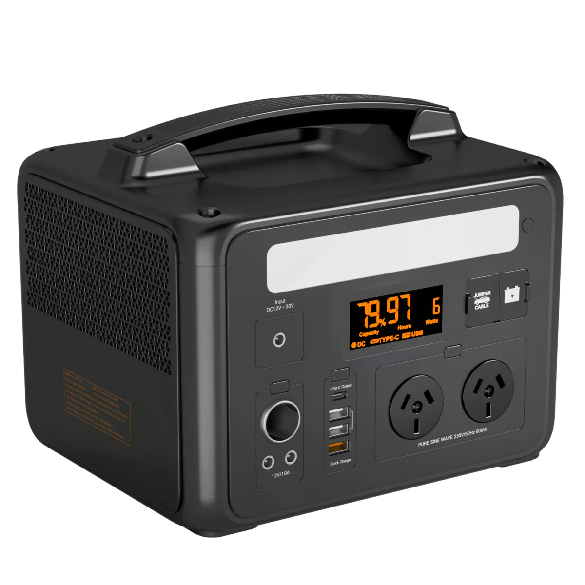 VoltX E600 portable power station